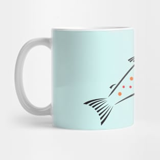 fish with caviar Mug